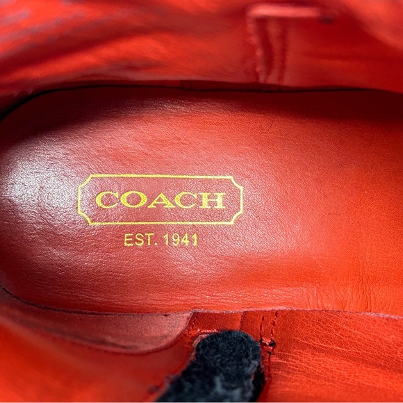 COACH Leoda Suede, Leather ankle booties, size 8 - Picture 13 of 16